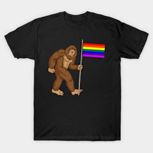 Bigfoot LGBT T-Shirt